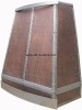 Kitchen Hood with Stainless Steel & Copper Mixed