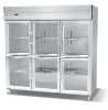 Kitchen refrigerator(6 glass doors)