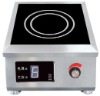 Knob switch induction flat stove