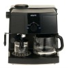 Krups XP1500 Espresso Coffee Maker w/ Build-in Grinder (Black)