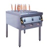 LC-DZML-9(DJS) electrical 9 burner noodle cooker with  foot for commecial kitchen equipment passed ISO9001
