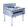 LC-QCL-DW one burner chinese gas cooker  with water tap for chinese ktichen equipment passed ISO9001