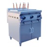 LC_QZML_6(GS) gas six burner noodle cooker with cabinet  for restaurant kitchen equipment