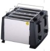 Low Price&High Stainess steel 4 slice toaster Mini Toaster