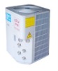Low ambient temp heat pump 3-in-1 unit with EVI system