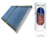 Luxury Separate Hybrid Solar Water Heaters with Enamel Storage Tank