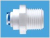 Male straight adapter reverse osmosis system water purifier filter accessories