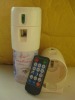 Metered spray automatic aerosol dispenser remote