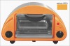 Mini Oven(thermostat, broiling,baking,toaste function,orange color)
