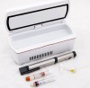 Mini thermoelectric refrigerator with battery, most portable in 2011