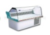 Miniature straight cold cooked food freezer