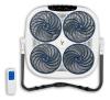 Multi-Tunnel Electric Oscillating Fan-OF004: remote controller,multi speed, multi-mode wind-wider range, with timer