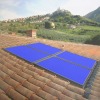 New balcony wall hung of pressurized bule titanium thermosyphon solar energy water heater(80L)