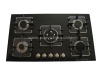 New model Glass top kitchen gas stove NY-QB5121,all the glass top gas hobs are on promotion for canton fair