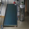 New pressurized Anodic oxidation solar water heater flat panel collector(80L)