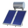 New pressurized blue titanium calentador de agua solar water heater(80L)