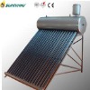 Non-Pressure Stainless Steel Solar Water Heater With Assistant Tank