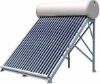 Non-pressure compact rooftop solar hot water heater residential