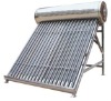 Non-pressure stainless steel solar heating system