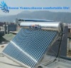 Non-pressure thermosiphon systems,vacuum tube solar water heater