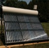 Non-pressurized Vacuum Tube Solar Water Heater with assistant tank