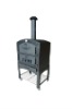 Outdoor charcoal/wood fired grill/oven