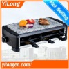 Party Raclette Grill with stone plate