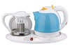 Plastic Electric tea kettle set 1.5L with CB CE EMC GS ROHS approvals