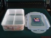 Plastic preserving food container