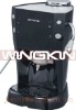 Pod coffee maker with steam function
