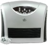 Portable HEPA filter air cleaner with ionizer and active carbon