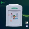 Portable desktop cold and hot water dispenser