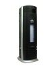 Portable electrostatic air purifier with UV light