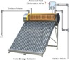 Pressurized Pre-heat Solar Water Heater with copper coil