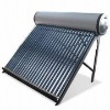 Pressurized Solar water heater with plastic sraying coating