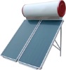 Pressurized flat panel solar water heater