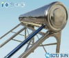 Pressurized solar water heater with big capacity