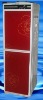 Red! Beautiful!Fashion! hot & cold water dispenser with glass door