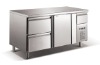 Refrigerated counter with drawers