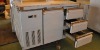 Refrigerated table with drawers