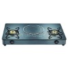 Rotary brass burner table type gas cooktop
