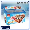 SD/SC-308 308L Glass Curved Door ice cream Freezer-------Yuri