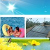 SRCC Approved Premium Advanced Thermosyphon Pressurized Solar Collector Group for Pool
