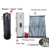Separated solar water heaters