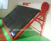 Shanghai solar system Unpressurized solar water heater with CE certificate