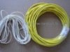 Silicone material electric heating cable