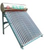 Slant roof mounted solar water heater