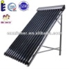 (Solar Keymark,SRCC,CE)Split high pressured heat pipe solar home heating system