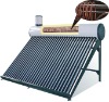 Solar Water Heater with Copper Coil