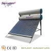 Solar Water Heater with Two Tanks